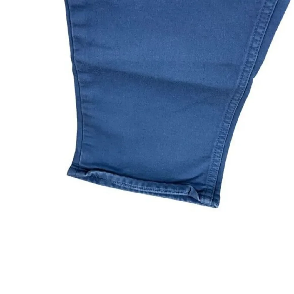 Banana Republic Mens Traveler Slim Jeans Pants 35x32 Blue Stretch‎ *read